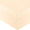 aqua-textil Royal Spannbettlaken Boxspringbett Wasserbett 180x200-200x220 cm Natur 210g/qm Jersey Mako Baumwolle Elasthan Spannbetttuch
