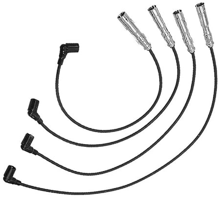 ATEC Germany Zündkabelsatz 4-teilig Kompatibel mit: SEAT AROSA, INCA, VW CADDY II Kasten/Großraumlimousine, LUPO I, POLO, POLO III CLASSIC, POLO Variant