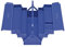 Forum Werkzeugkasten Stahlblech 530 mm, 5-teilig, 4317784855259