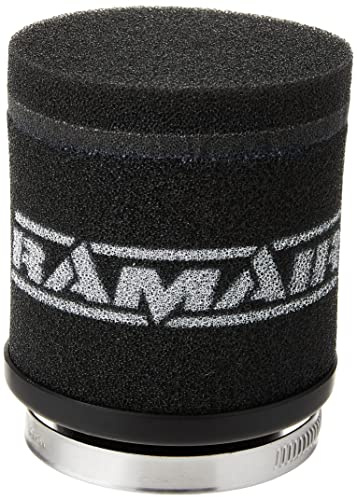 Ramair Filters MR-005 Filtro dell’aria per il serbatoio della moto, 43 mm, nero