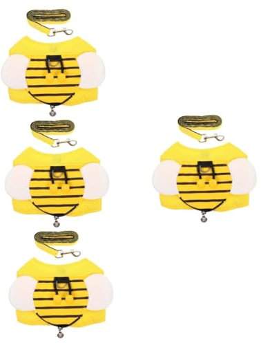 Yardwe 4 Sets Vielseitige Katze Dekorative Leine Waschbar Hund Zubehör Für Katzen Hunde