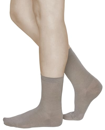 vitsocks Calcetines Mujer Invierno 80% LANA MERINO Finos (3 PARES) Media Caña Transpirables Calientes para Frío