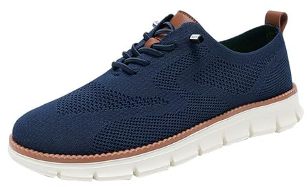 Gyaimxfu Wearbreeze Zapatos Ortopédicos Urbanos Ultra Cómodos para Hombre, Breeze Urban Casuales de Malla Transpirable para Caminar
