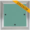 Sorlpv Revisionsklappe 15x15cm, Wartungsöffnung GK-Einlage Gipskarton 10mm, Alu-Rahmen Revisionstür Revision Wartungstür, Wartungsklappe Unsichtbar für Feuchtraumgeeignet, Trockenbau