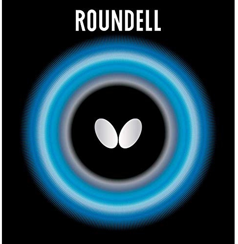 Butterfly Roundell Table Tennis Rubber Sheet - 1.9 mm or 2.1 mm - Red or Black - 1 Inverted Table Tennis Rubber Sheet - Professional Table Tennis Rubber Sheets