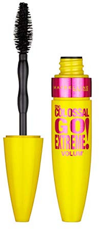 Maybelline New York The Colossal Go Extreme Mascara, Volume Estremo, Nero