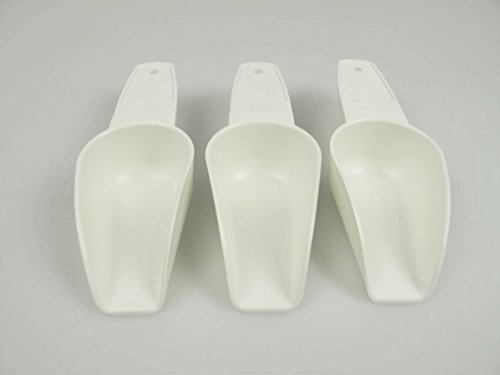 TUPPERWARE Baka mjölskyffel (3) vitt mjöl socker kökshjälp bakhjälpare P 20913