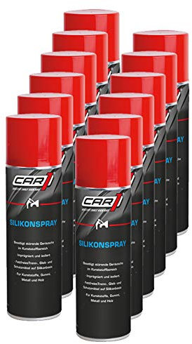 Unbekannt 12X Car1 Silikonspray Trennmittel Gleitmittel Schutzmittel Schutz Pflege