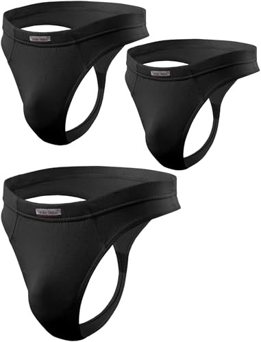 Sesto Senso Herrstring mikrofiber, tanga, trosor, sexig, 1-pack / 3-pack, stringtrosa