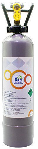 2 kg de dioxyde de carbone alimentaire (E290) - Remplissage / échange pour bouteilles OCOPRO de 2 kg.