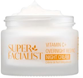 Super Facialist | Vitamin C Overnight Resync Night Cream | Vitamin C Complex | 50ml | Restores & Brightens Skin Overnight