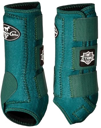 Professional's Choice Strike Sports Medicine Boot | All-in-One Solution to Impact Protection and Support | Emerald Front Medium