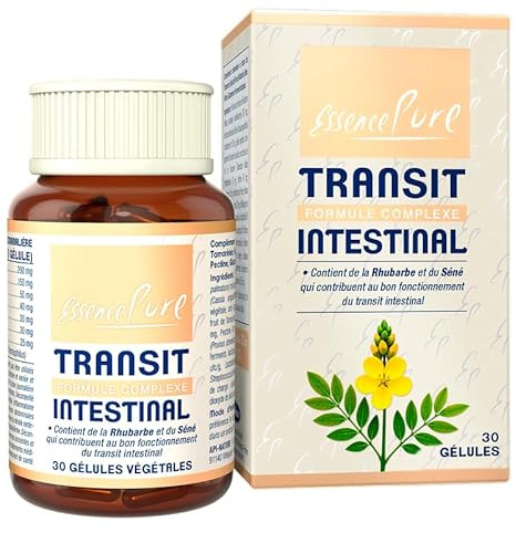 Complexe Transit Intestinal, Séné, Rhubarbe, 30 Gélules