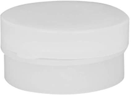 Ycauty Set med krämflaskor, 100 stycken, bärbara, runda, toma, sminkväskor för resor, kosmetiska burkar, förtjockad PP, läckagesäker, 5 G (100 st)