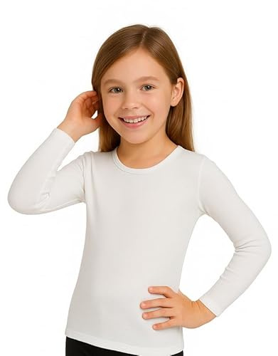 ZZZ ZZZ PETITE ABEILLE Made in Italy- 3 Maglie Intime per Bambina 100% Caldo Cotone Invernale(ML/7)