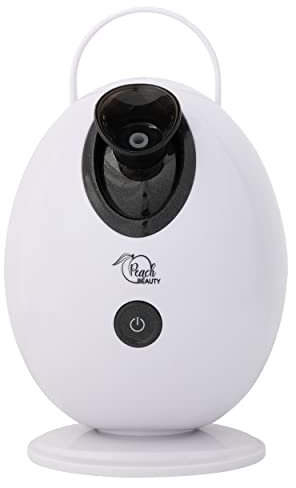 Peach Beauty® Vapeur Visage Sauna Facial | Vaporisateur Visage pour Nettoyer les Pores | Bain de Vapeur pour le Visage | Hydratation & Humidification du Visage | Appareil Vapeur pour Visage