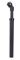 CONTEC Fahrrad-Federsattelstütze Kano, 31,6 mm gefederte Sattel-Stütze, Sattel-Stange schwarz, Sattelfederung, Aluminum, E-Bike, 120kg Belastbarkeit