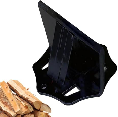 Cortador de troncos para encendedor – Cortador de troncos robusto | Cortador de troncos portátil para cortar troncos eficiente Befitery manual, cuchillo para cortar leña manual para madera montado en