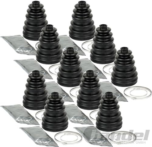 10x Universal Achsmanschetten- weich FALTENBALG Antriebswelle PKW AUTO