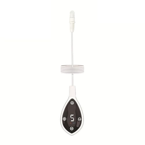 Appareil de Thérapie par Lumière Rouge 650nm pour le Nez – 5 Modes, Soulagement de la Rhinite et Congestion Nasale, Portable et Rechargeable (Version Tactile,Bouchon Direct à Deux Trous)