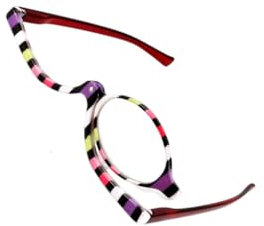 Zymoplas Lenti d'ingrandimento Strumento per il trucco Lenti cosmetiche Accessori per donne Forniture ausiliarie per donne Linea singola Operazione semplice In viaggio, +2.5