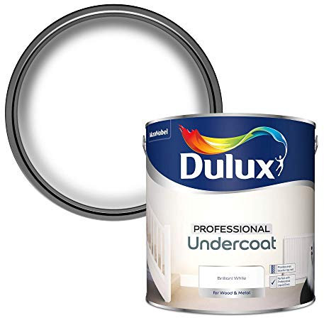 Dulux Professional Undercoat Paint For Wood And Metal - 2. 5 Litres