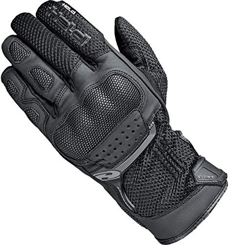 Held Motorradhandschuhe kurz Motorrad Handschuh Desert II Handschuh schwarz 12, Herren, Tourer, Ganzjährig, Leder/Textil