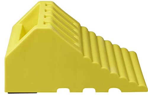 ProPlus Cale de Roue avec Poignée Durable Support Frein Voiture Véhicule Remorque Caravane Camion Camping-Car Camionnette Plastique L