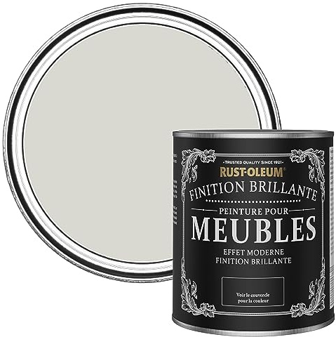 Rust-Oleum Grey Furniture & Skirting Board Paint in Gloss Finish - Mocha 750ml