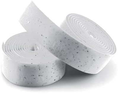Selle Italia SMOOTAPE CORSA - Ruban Guidon Vélo Course EVA & Liège, Bande Vélo Course avec Bouchons - Lot 2 Bandes, Blanc