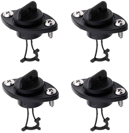 Miayical Ablassschraube Boot, Universal Kayak Ablassschraube Kit, Kajak Wasserablauf Stopfen, Geeignet für Fischerboote/Schnellboote/Kanus, Austausch der hinteren Ablassschraube-4pcs