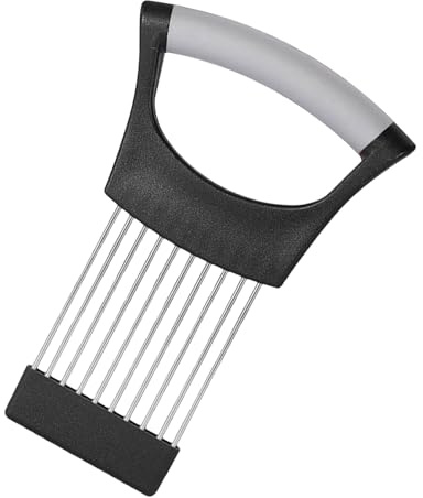 Soporte para cebolla para rebanar, Asistente para rebanar alimentos,Soporte para verduras para cocina - Herramienta para cortar alimentos para cebolla, carne, papa, tomate y limón