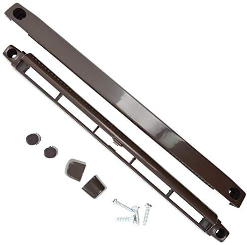 Bulk Hardware BH03174 Entrée d'air pour Fenêtres/Portes 260 mm Marron