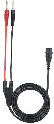 Akozon BNC-Stecker Kabel Stecker auf Bananenstecker Koaxialkabel Oszilloskop-Messleitung 120 cm P1203 mit Silikonschutzringen