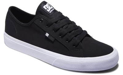 DC Shoes Herren Manual Sneaker, Schwarz Black Gum, 43 EU