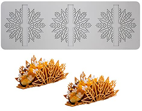 tapis dentelle en forme de Rouleaux de maïs pour fondant, moule en silicone creux 3D pour chocolat, bonbons, dentelle pour pâtisserie, sucre, dessert, cupcake, Cuisine moléculaire