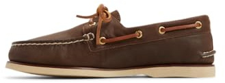 Sperry Authentic Gold Cup Scarpe da Barca Marroni in Pelle da Uomo - EUR 42