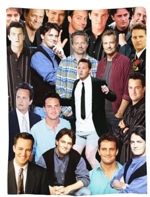 Decken, Matthew Perry, weich und bequem, warme Fleece-Überwurfdecke, Yoga-Decken, Stranddecke, Picknickdecke, Dekoration, Geschenk zum Dekorieren von Zimmern, Schlafsaal, Sofa, Bett, Camping, Reisen,
