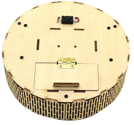 JUMPLAWN DIY Robot Vacuum Cleaner Model Kit for Creative Stem Building Puzzle for Boys and Educational Science Experiment Complete Assembly Instructions Included