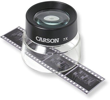 Carson LumiLoupe 7x Pre-Focused Stand Magnifier Loupe (LL-77)