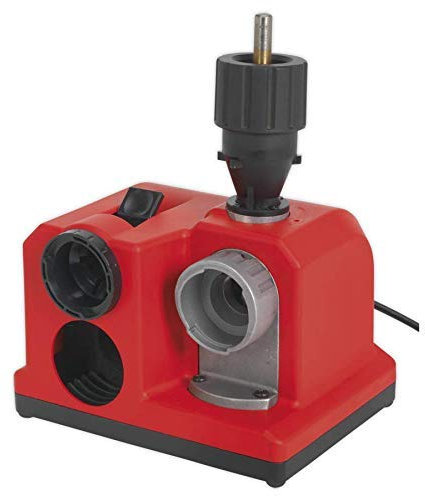 YIWUTRADE YTR 85 Watt Bohrerschärfgerät (3-13 mm Metallbohrer, abnehmbares Spannfutter, Diamantscheibe, integrierte Kurvenscheibe)