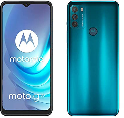Motorola XT2137-1 Moto G50 5G 6.5 Smartphone 64GB Unlocked - Aqua Green A