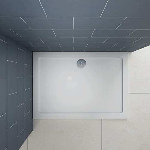 Ducha Casa 100x70cm Plato de ducha rectangular antideslizante y antibacteriana