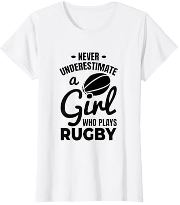 Giocatrice di rugby femminile Giocatrice di rugby Maglietta
