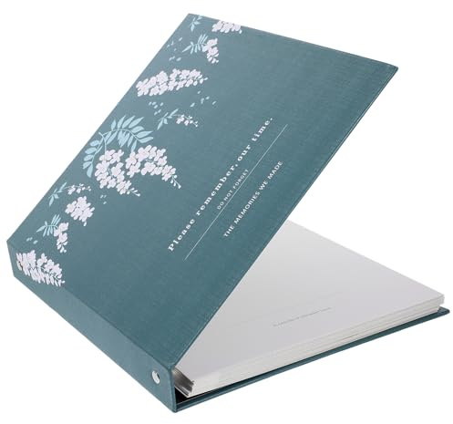 Amosfun accesorios de viaje álbum de fotos de flores prensadas Flores secas álbum de recortes bolsas de almacenamiento bolsa de muestra de planta confiable libros libro de fotos laminación