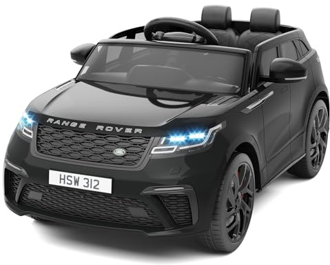 Kids Ride On Car with Remote, Licensed Land Rover Kids Electric Car, Ride On Toys for Children 4-8 with Mp3 Player, Rocking, Pull Rod