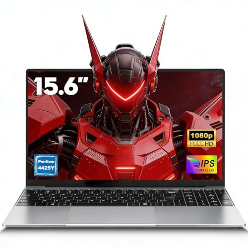 FUNYET 2026 Pc Portatile 15.6 Pollici 4425Y Upto 1,7 GHz Win11 Pro Laptop 16GB RAM 256GB SSD TF 1TB Computer Portatile con WiFi5, BT4.2, 1920x1080 FHD, USB3.0*2, Mini HDMI, Adatto a Studenti e Lavoro