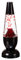 Funtime Gifts LED Mini Lava Volcano Lamp, Integrated, 4.5 W, Plastic, Red