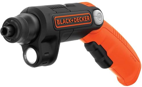 BLACK+DECKER BDCSFL20C-GB Black & Decker BDCSFL20C 3.6v Cordless Pivot Screwdriver 1 x 1.5ah Integrated Li-ion, 3.6 V, Orange