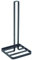 MSV Küchenrollenhalter Design Papierrollenhalter stehend, für die Küche, 14 x 14 x 32,5 cm, schwarz matt